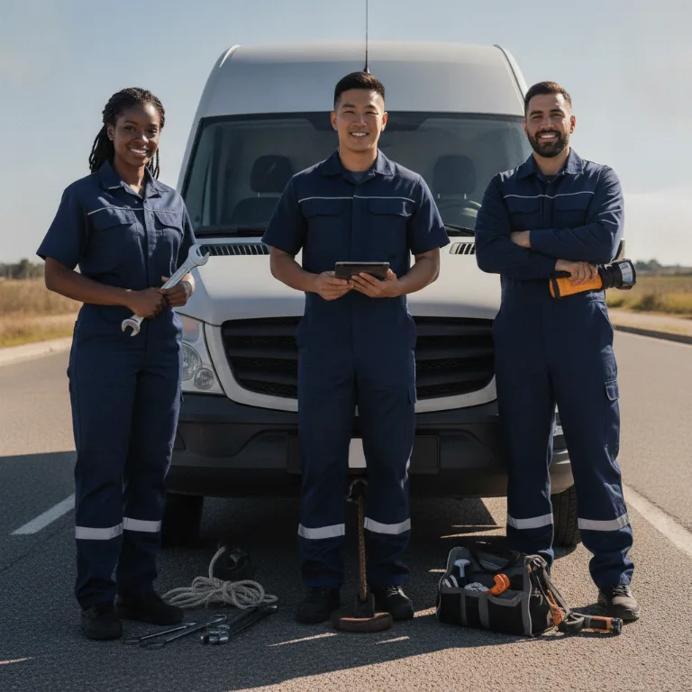 Abschleppdienst Team in Wuerselen
